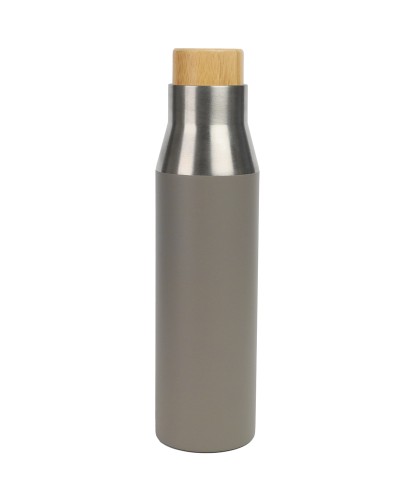 QUENCH - Vaccum Bottle with Bamboo Lid